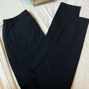 ralph lauren stretch pants black